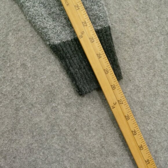 Frederik Anderson Copenhagen Small Gray Knit Pullover Long Sleeve Crew Neck New - Picture 14 of 15